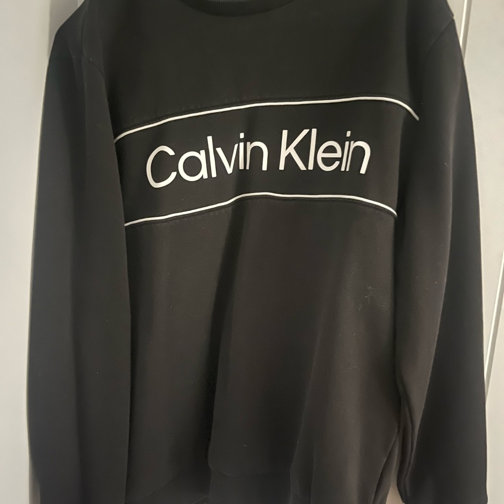 Calvin Klein Men's Black Sweater